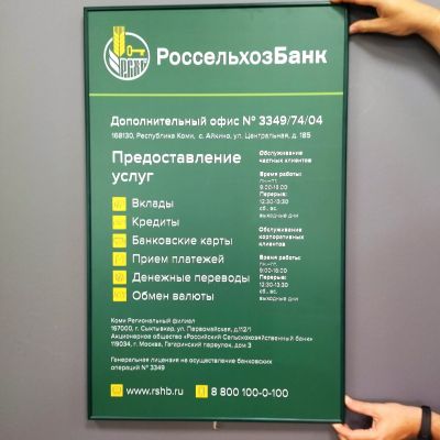 Изготовление режима работы